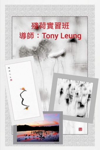 Tony梁慶維殘荷實習班 (名額15人) (額滿, 多謝支持)